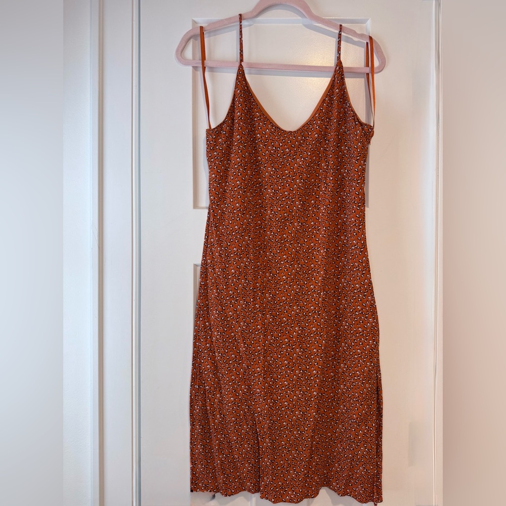 Animal print Spaghetti Strap Dress